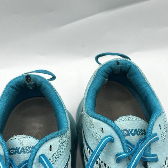 Hoka One One Arahi 4 Womens Size 9.5 Blue Running Shoes Sneakers 1106474 ASCS - Picture 12 of 12